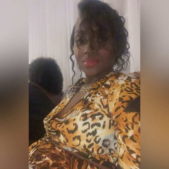 Pre loved Break Free Maxi Dress-Brown Combo - Picture 6 of 6